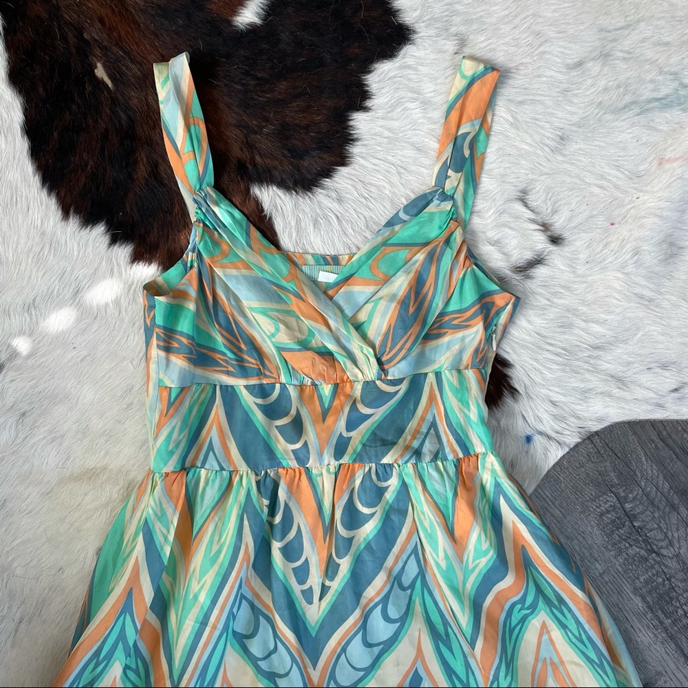 Anthropologie Lil Silk Casual Dress Size 6